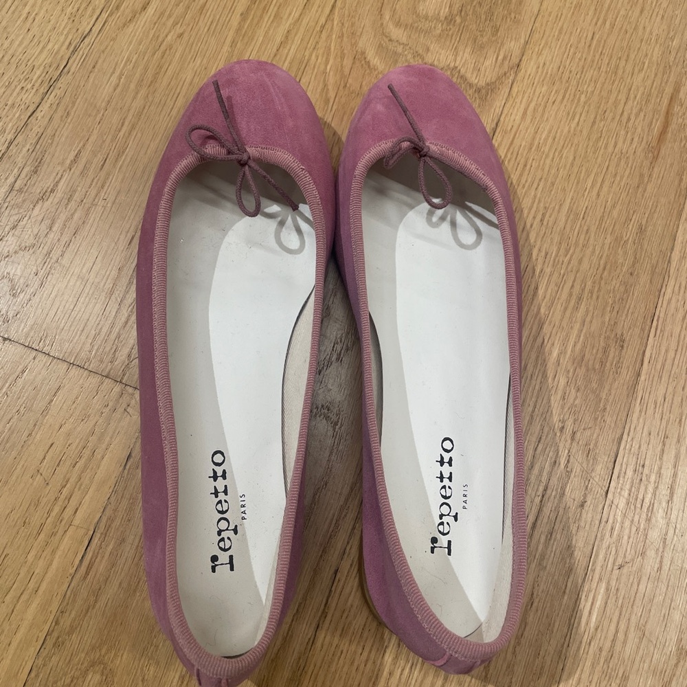 Repetto Suede Ballet Flats